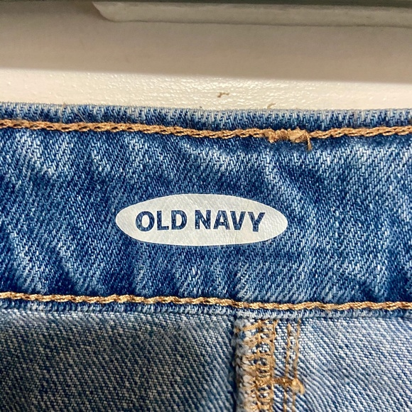 Button-Fly Jean Mini Skirt - Picture 2 of 4